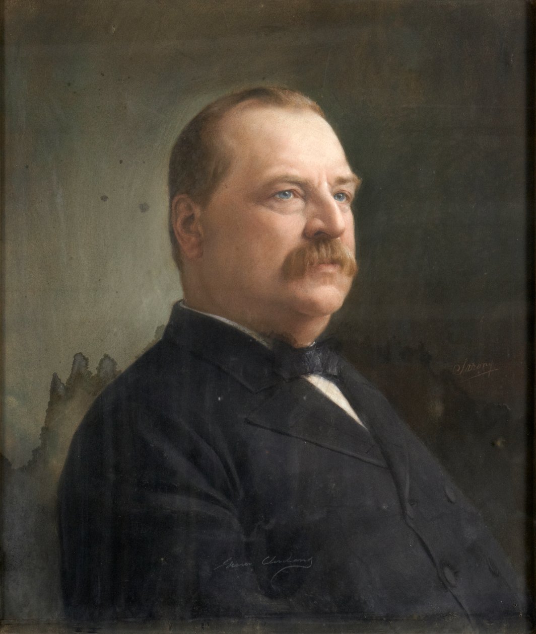 1882, Sarony, Napoleon, (Stephen) Grover Cleveland von Napoleon Sarony