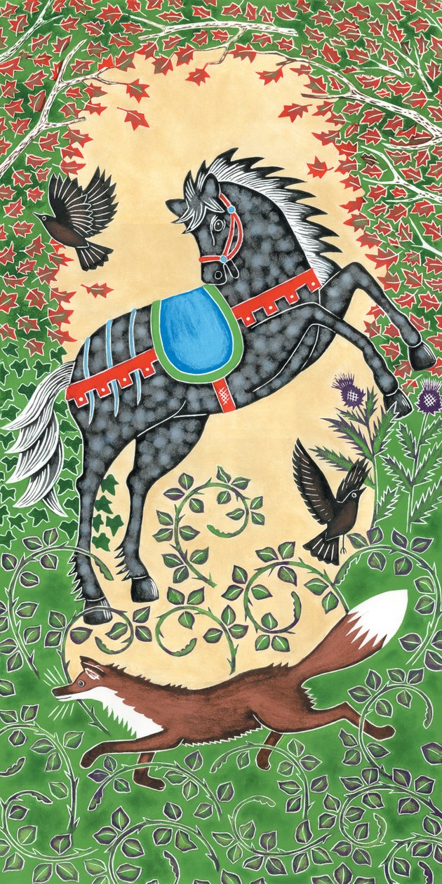 Pferd & Fuchs von Nat Morley