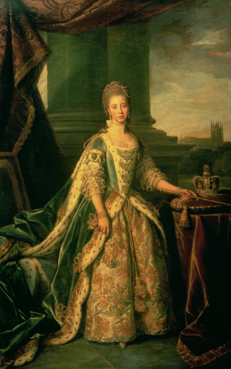 Porträt von Sophie Charlotte (1744-1818) von Nathaniel Dance Holland