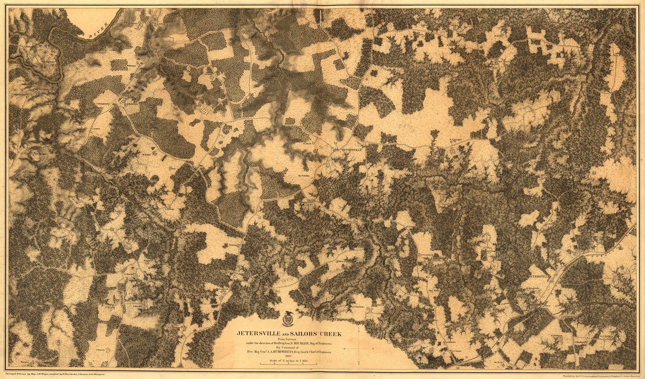 Jetersville und Sailors Creek von Nathaniel Michler