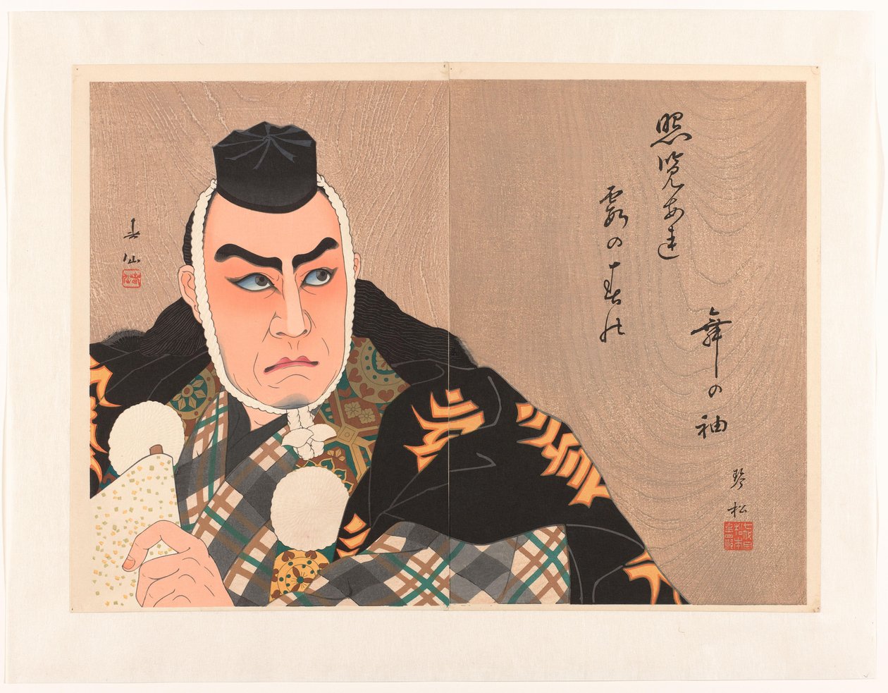 Der Schauspieler Matsumoto Kōshirō VII von Natori Shunsen