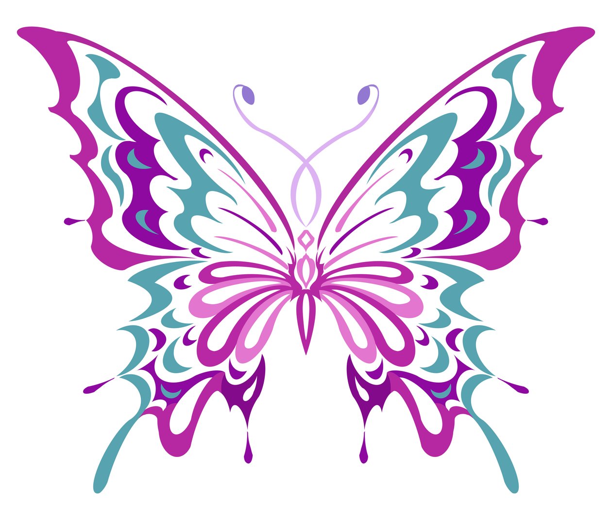 Jugendstil-Schmetterling, 2016 von Neale Osborne