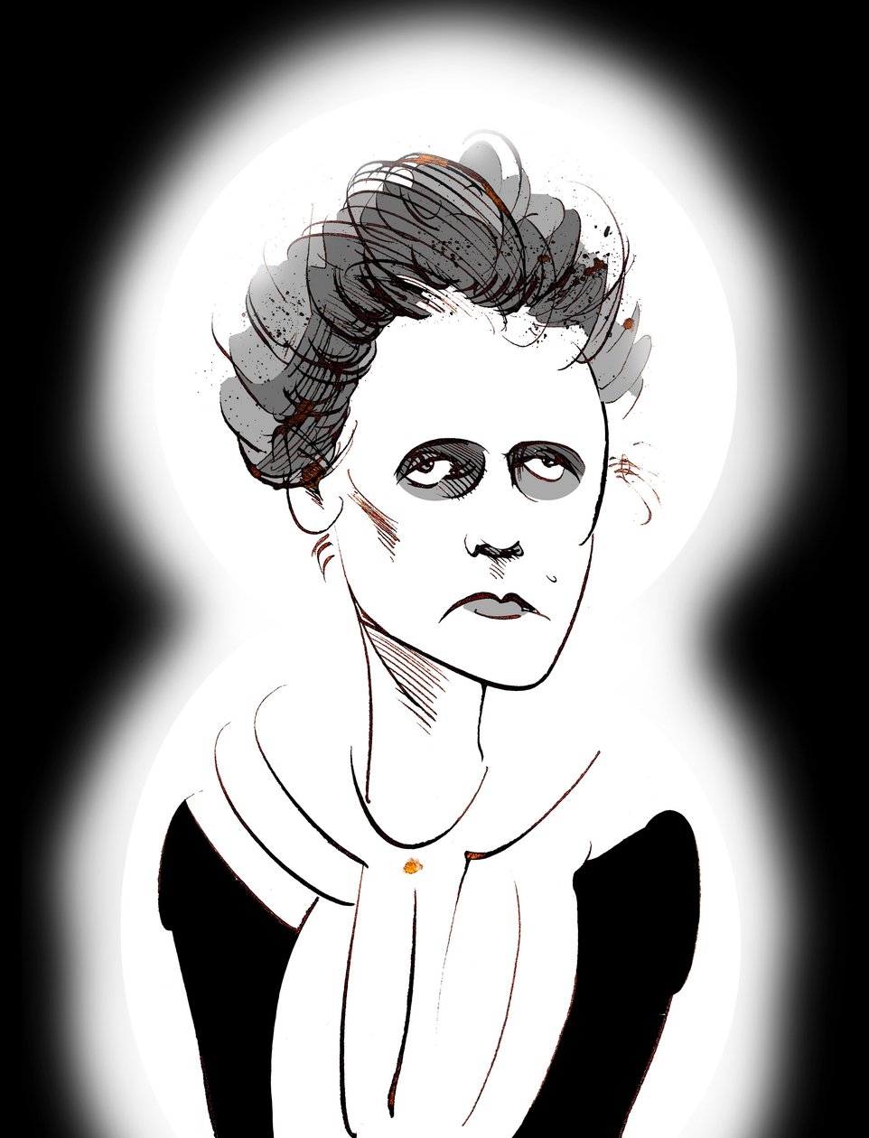 Marie Curie, französische Physikerin, 1867-1934 von Neale Osborne