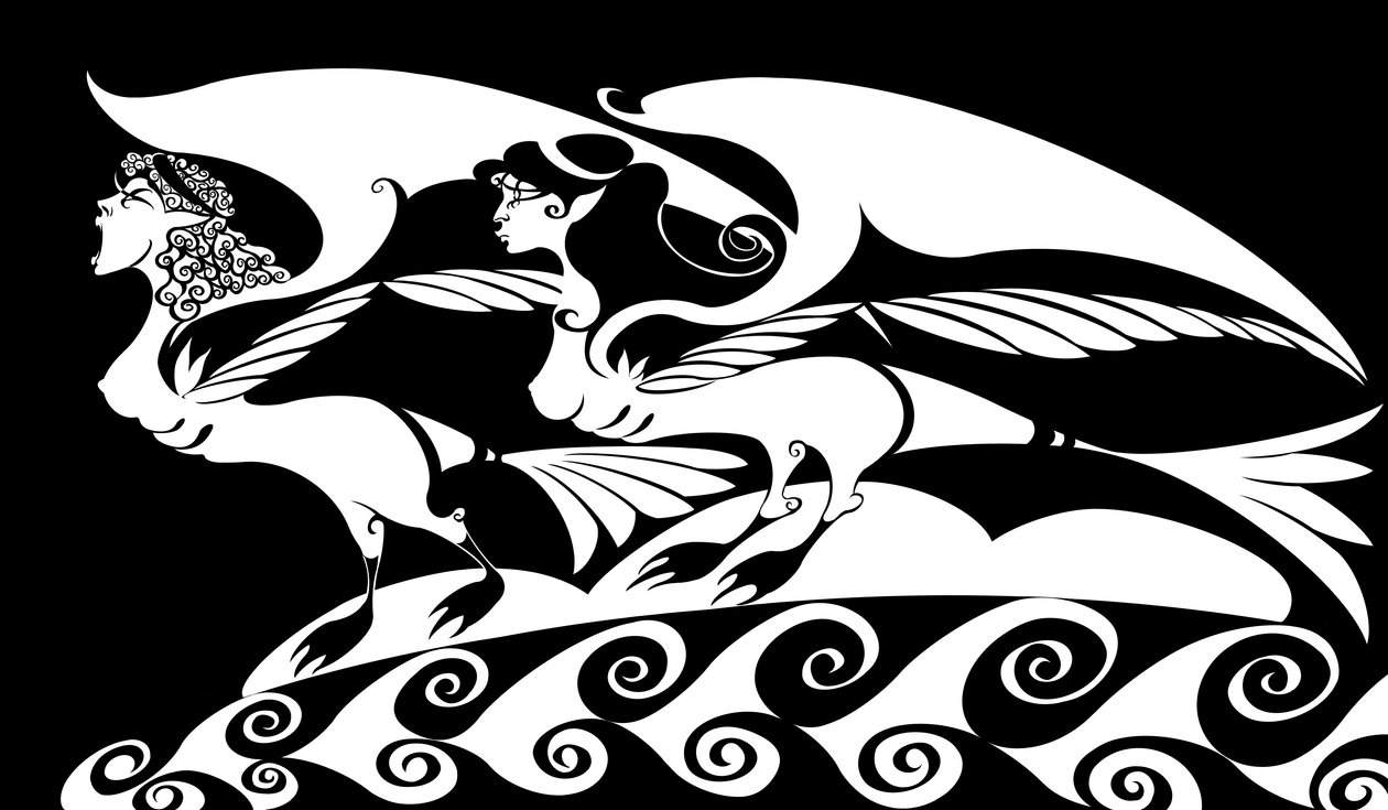 Sirenen, 2002 (digitale Version, 2018) von Neale Osborne