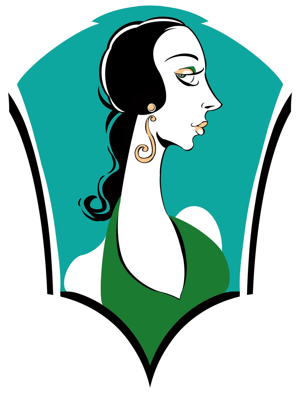 Mode der 1920er Jahre: Art-Deco-Stil von Neale Osborne