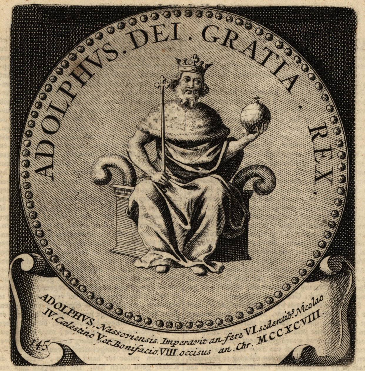 Heiliger Römischer Kaiser Adolf. von Netherlandish School