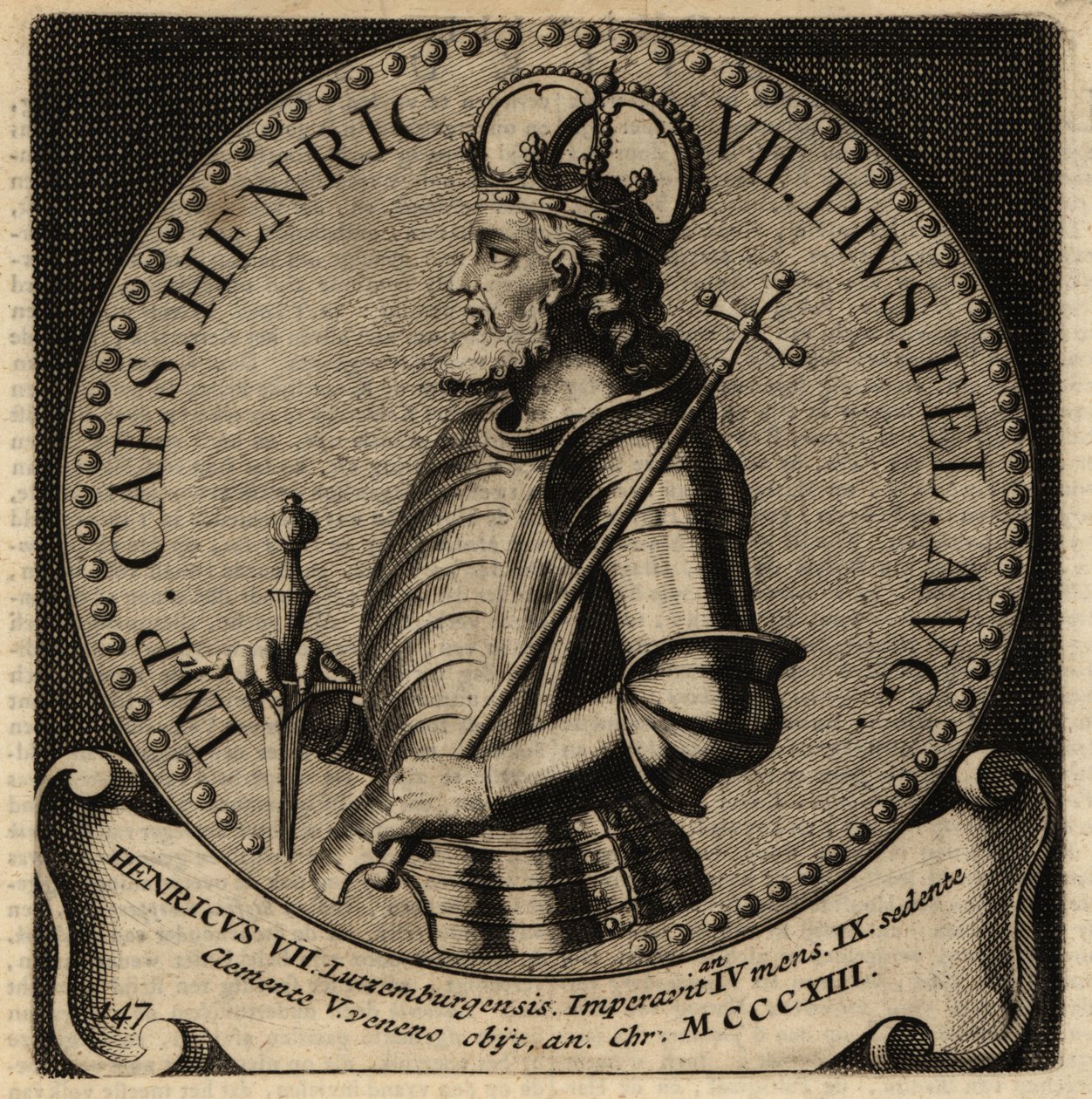 Heiliger Römischer Kaiser Heinrich VII. von Netherlandish School