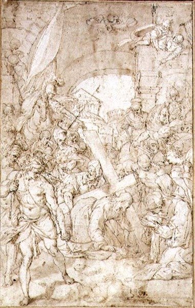 Der Weg nach Golgatha von Niccolo Circignano