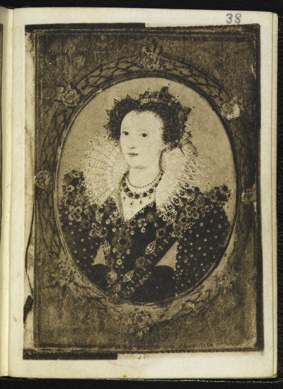 Königin Elisabeth I. (Miniatur) von Nicholas Hilliard