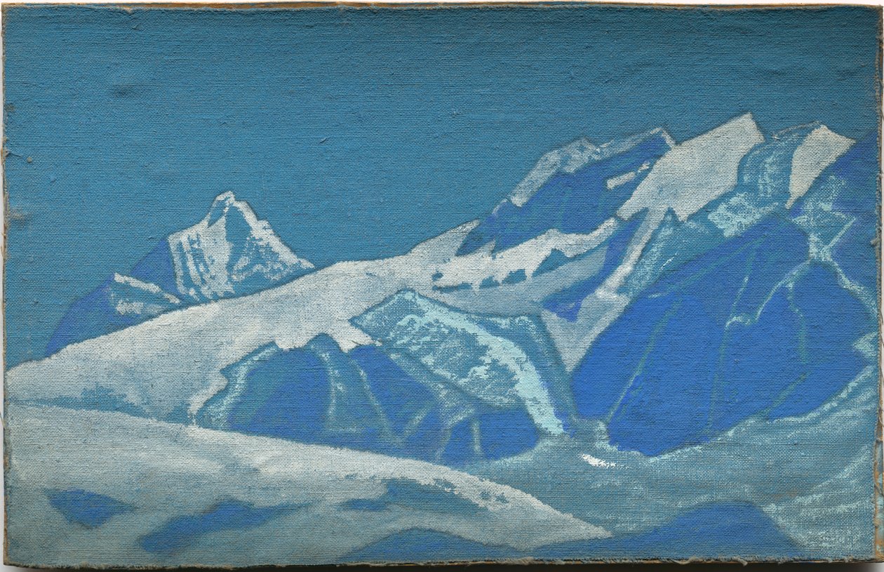 Bergstudie, ca. 1928-31 von Nicholas Roerich