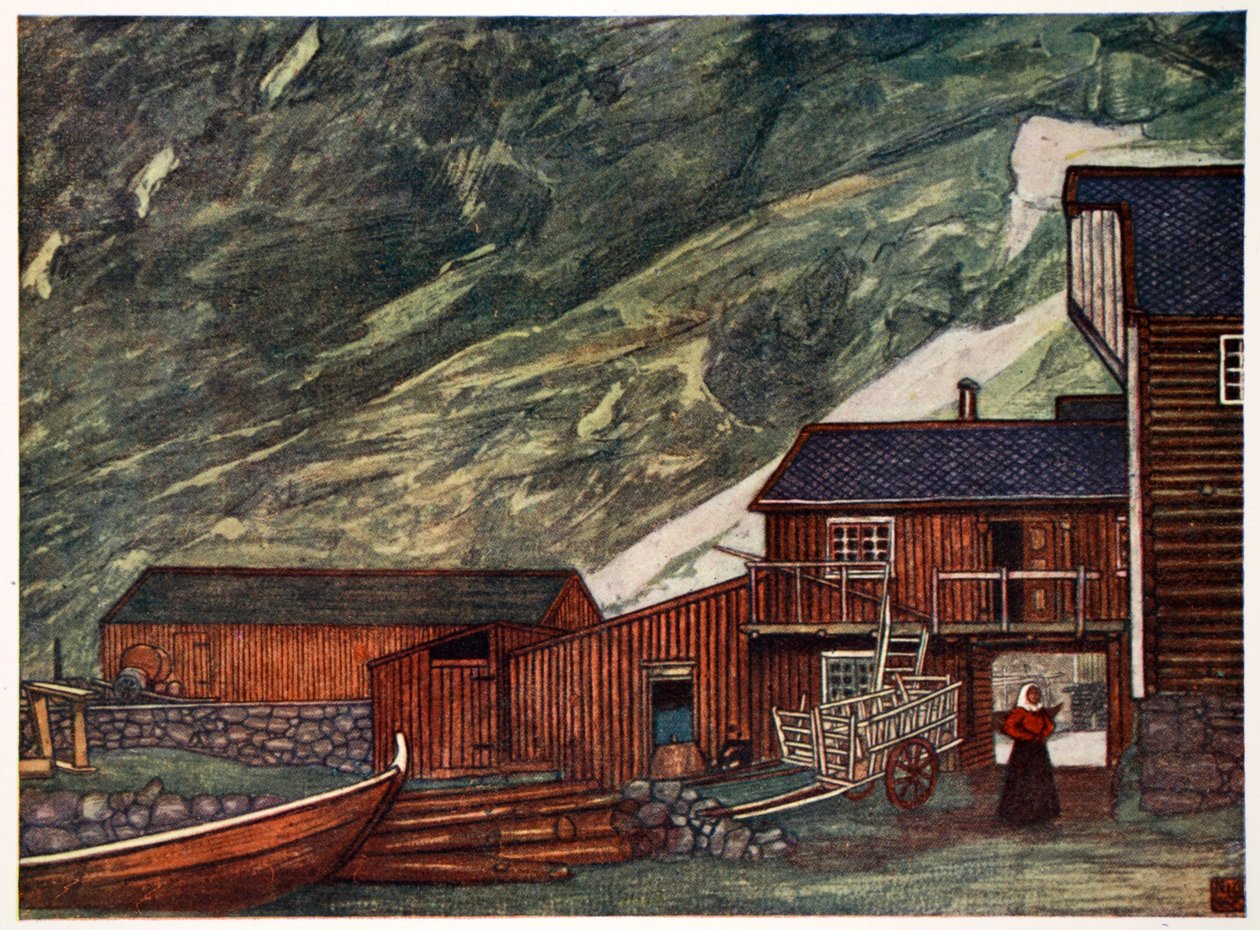 Am Fjord, Sundalsoren, 1905 von Nico Jungman