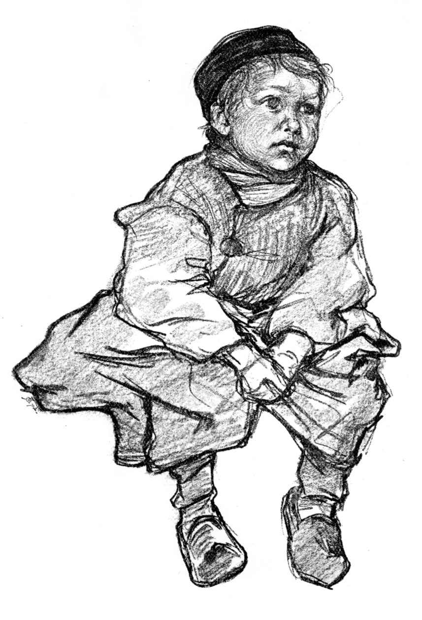 An der Wand, Vollendam, 1898 von Nico Jungmann