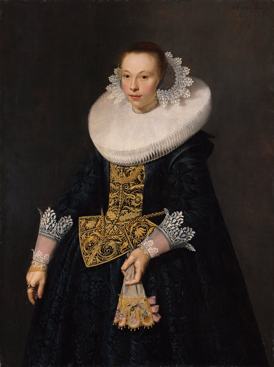 Porträt einer jungen Frau von Nicolaes Eliasz
