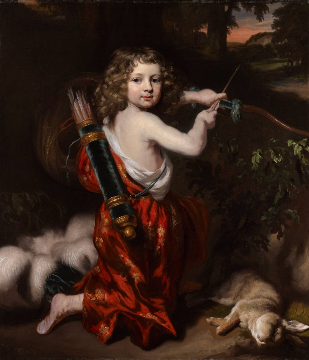 Porträt eines unbekannten Jungen von Nicolaes Maes