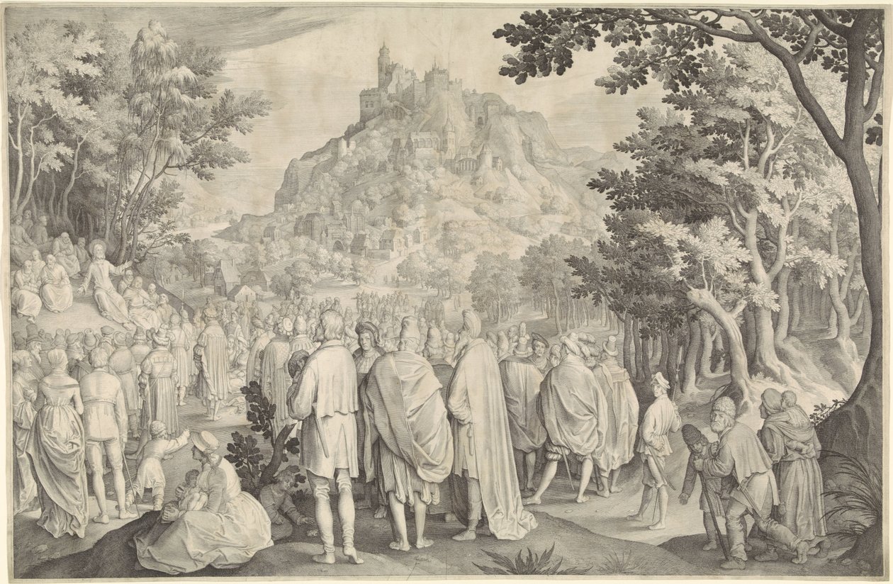 Bergpredigt von Nicolaes de Bruyn