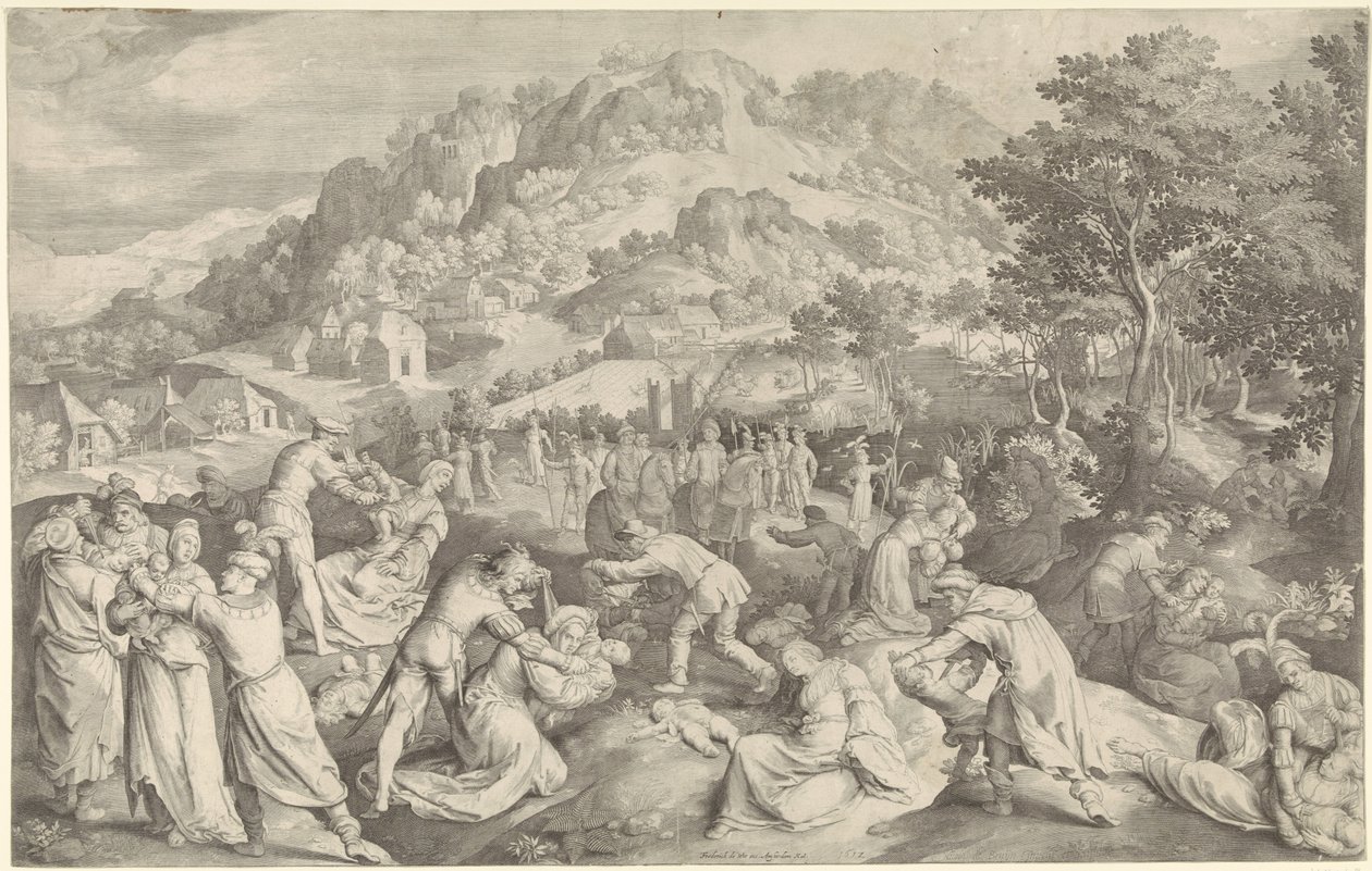 Bethlehemitischer Kindermord von Nicolaes de Bruyn