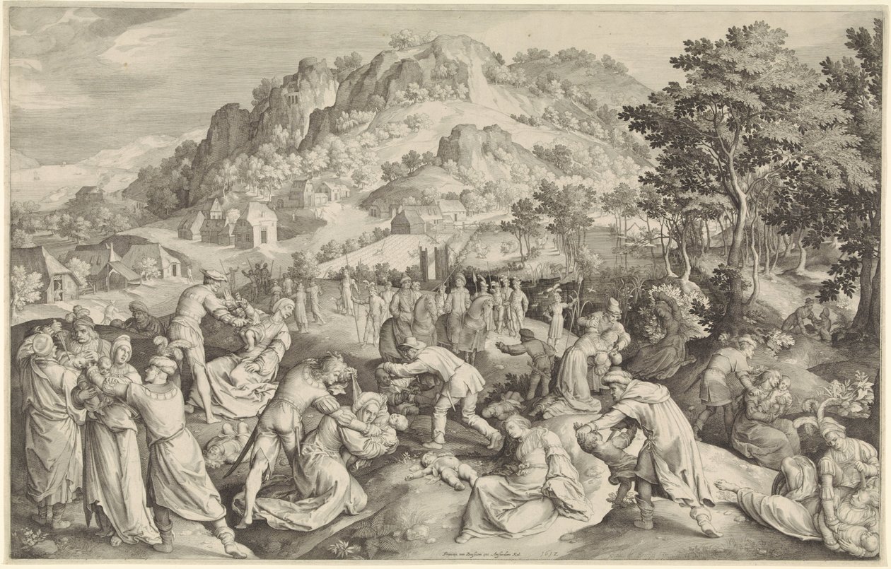 Bethlehemitischer Kindermord von Nicolaes de Bruyn
