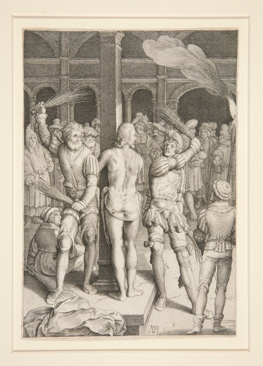 Die Geißelung (Passionsserie) von Nicolaes de Bruyn