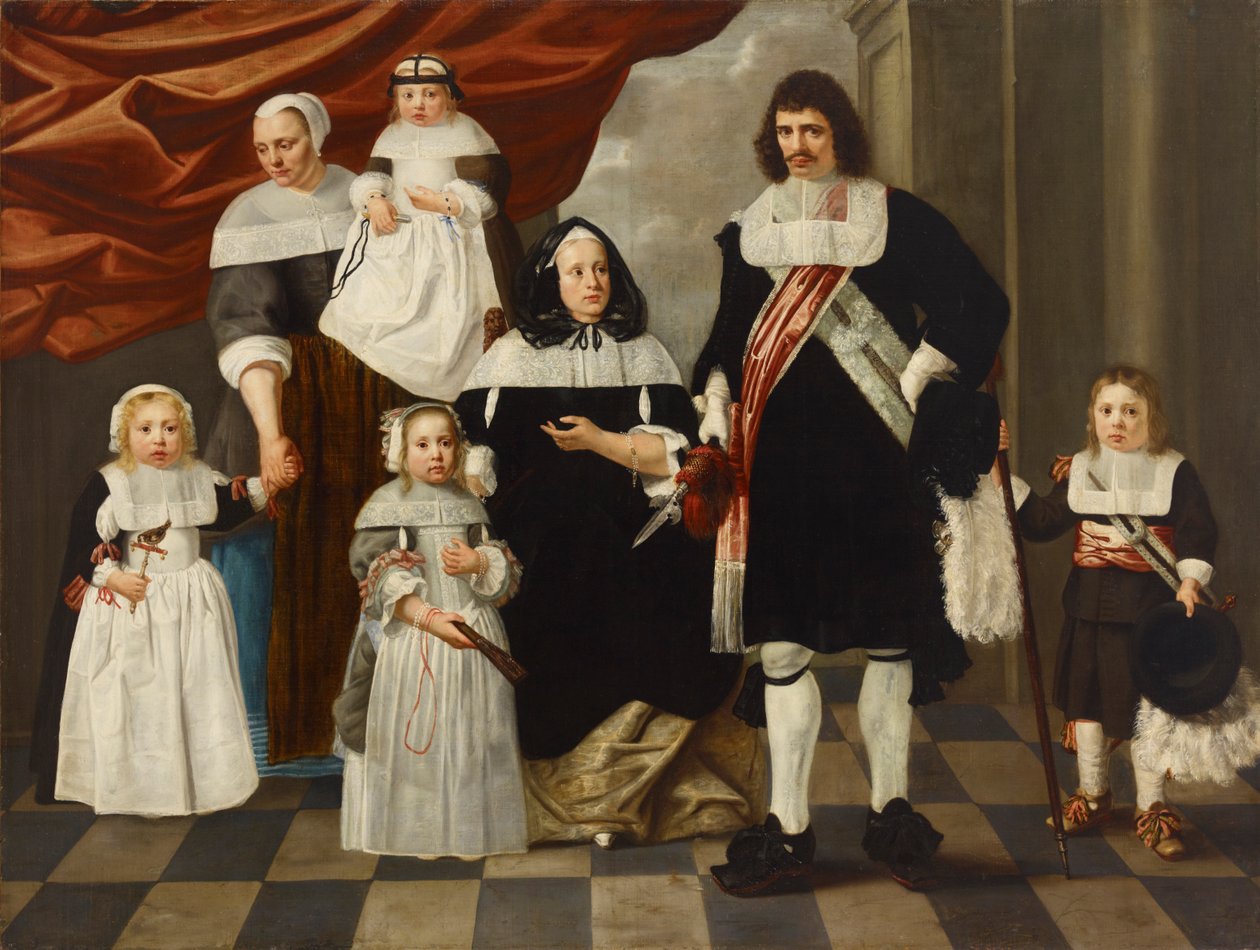 Porträt einer Familie von Nicolaes de Helt Stockade