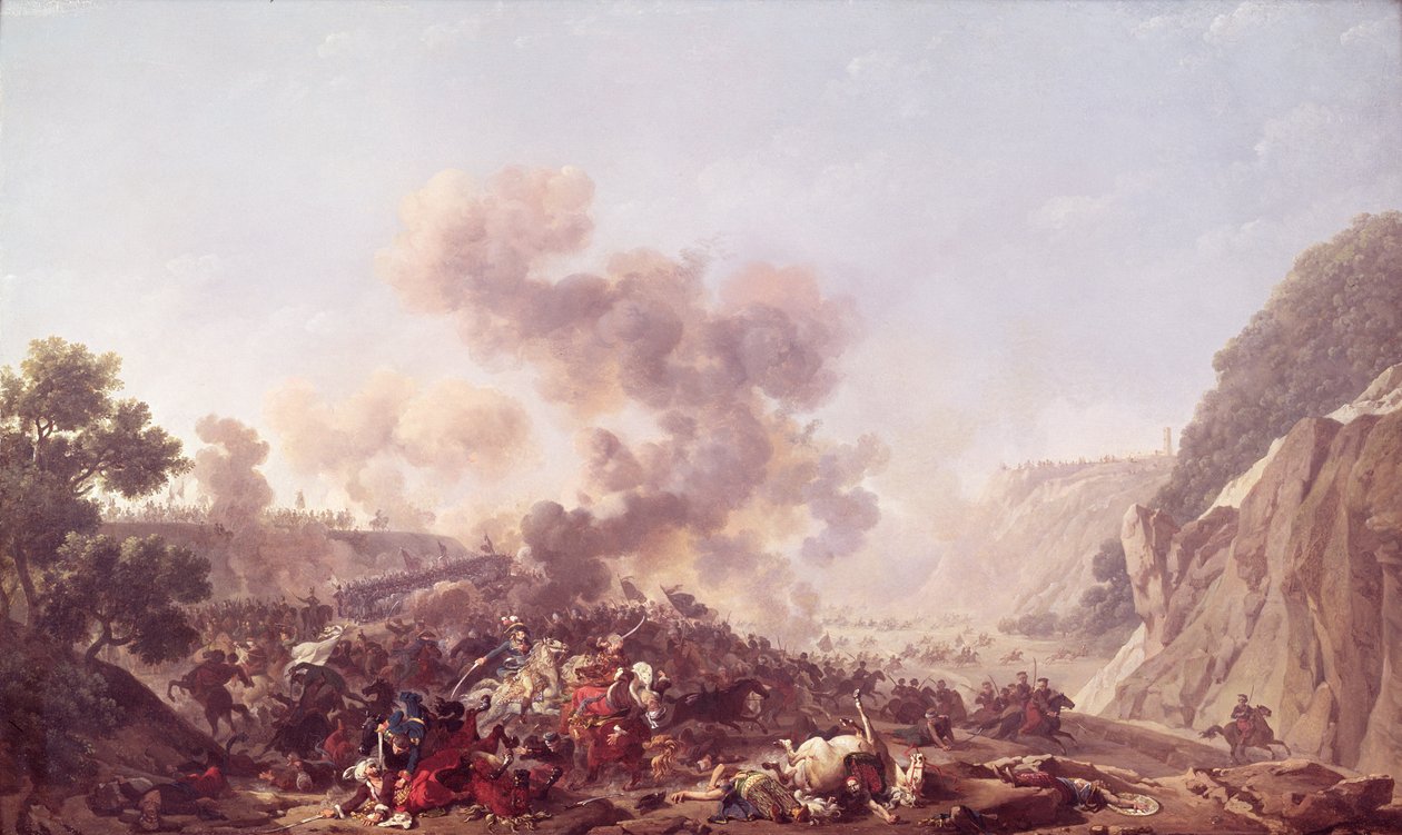 General Jean Andoche Junot, Herzog von Abrantes, in der Schlacht von Nazareth, 8. April 1799 von Nicolas Antoine Taunay