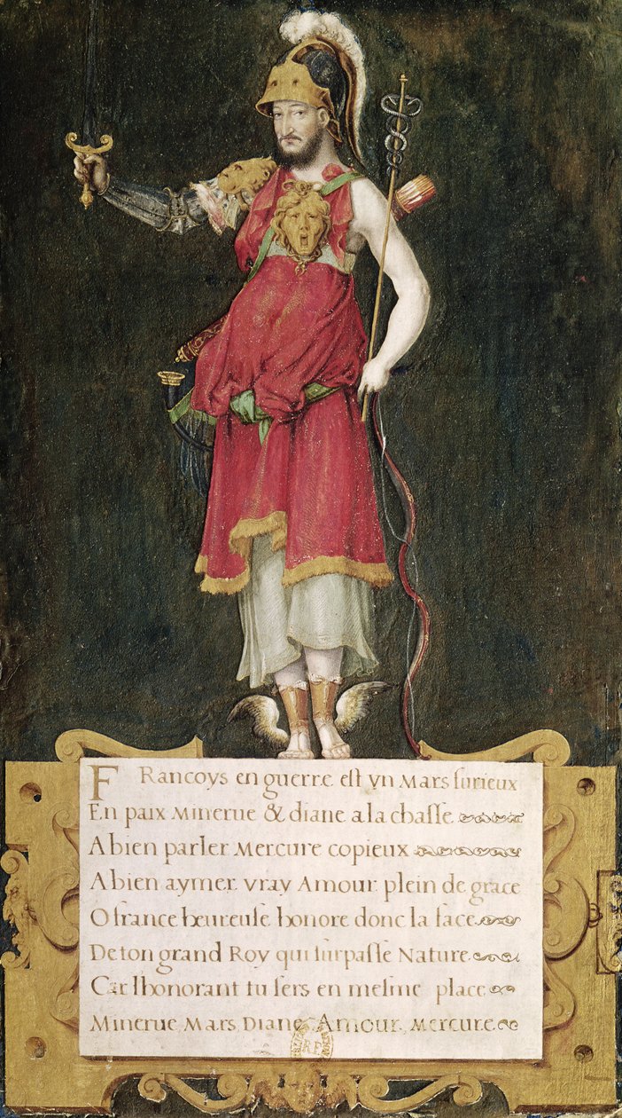 Francois I. als zusammengesetzte Gottheit von Nicolas Belin