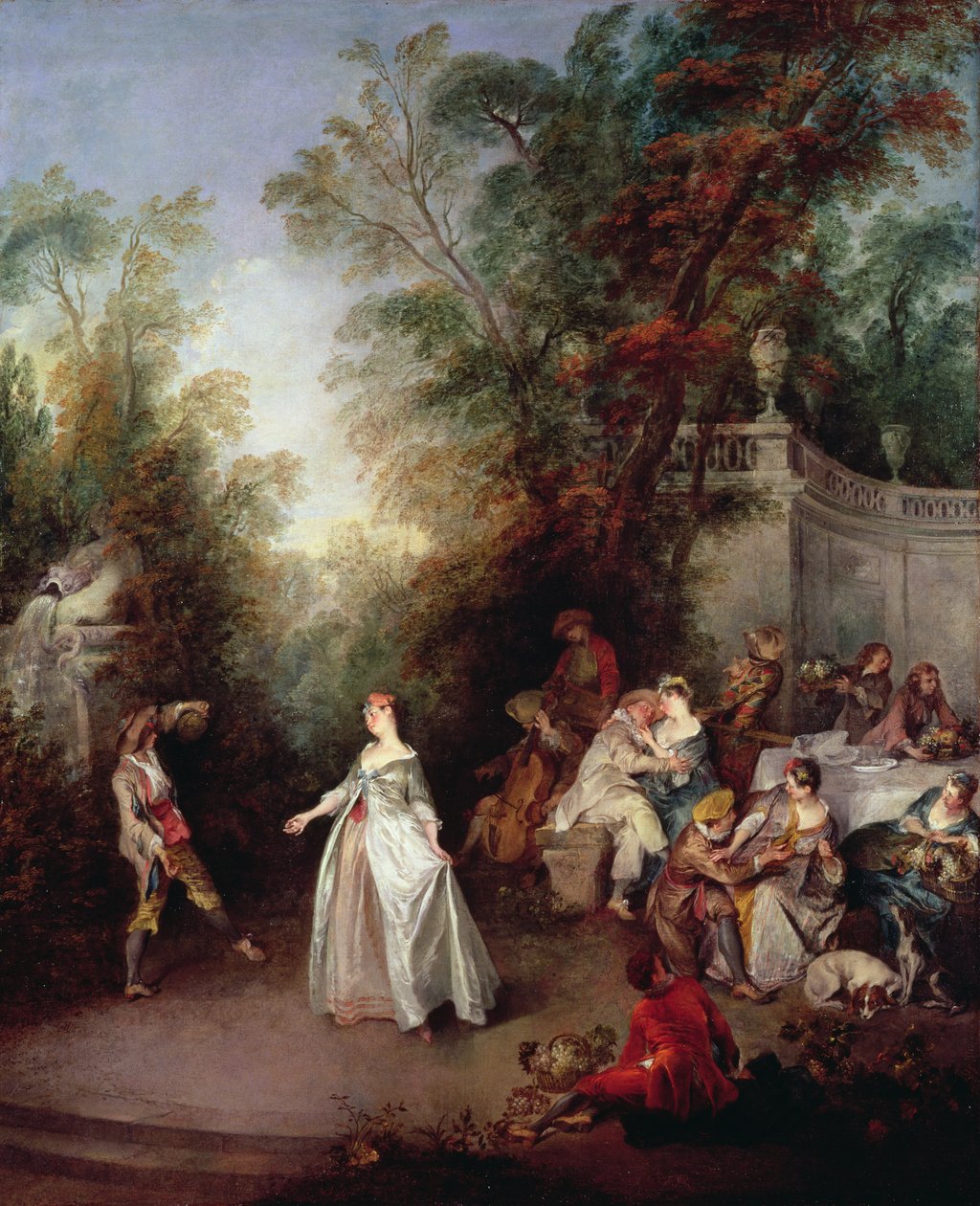 Ein Festmahl von Nicolas Lancret