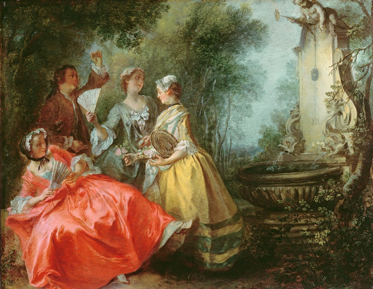 Die vier Tageszeiten: Mittag, ca. 1739-41 von Nicolas Lancret