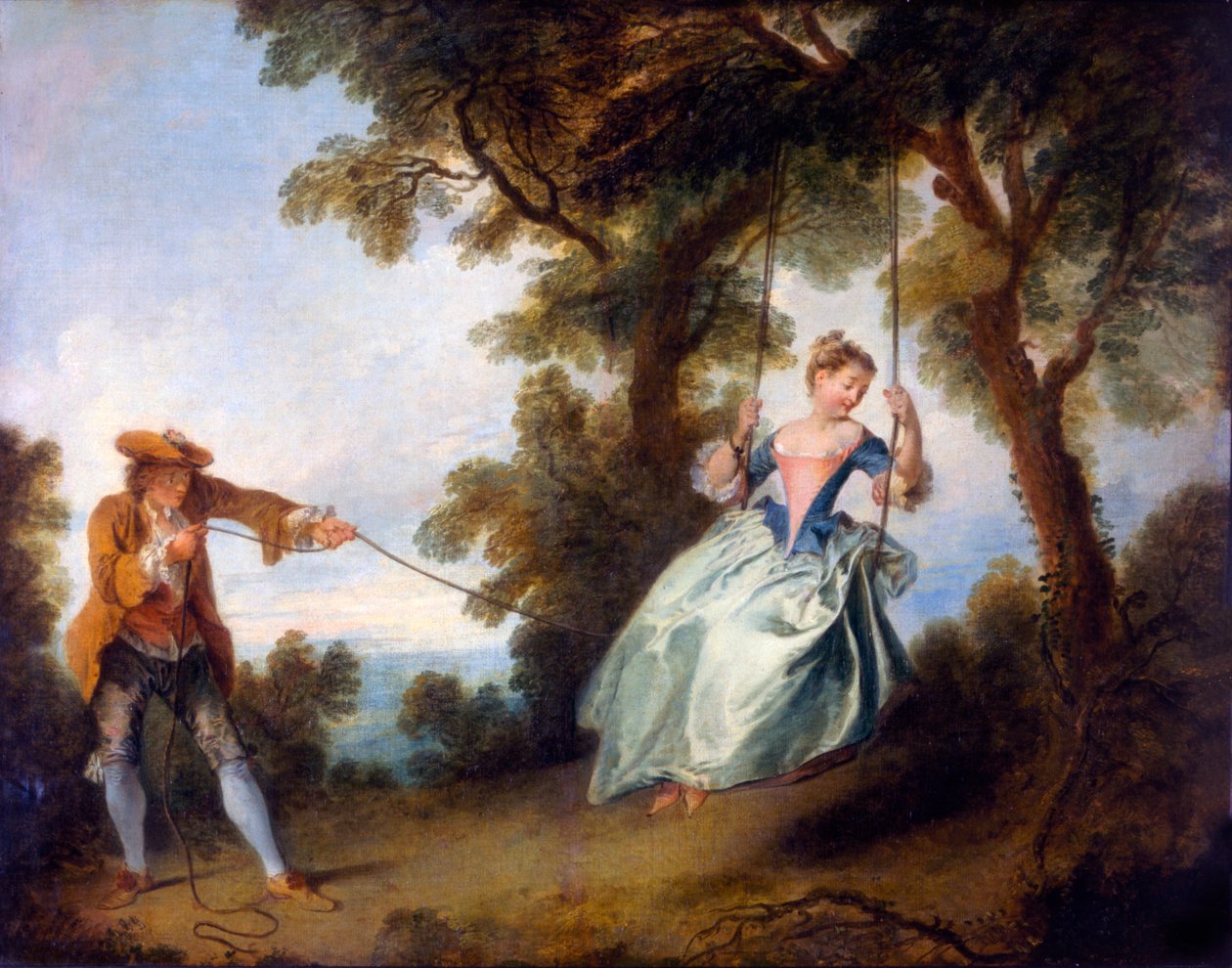 Die Schaukel, 1730 von Nicolas Lancret