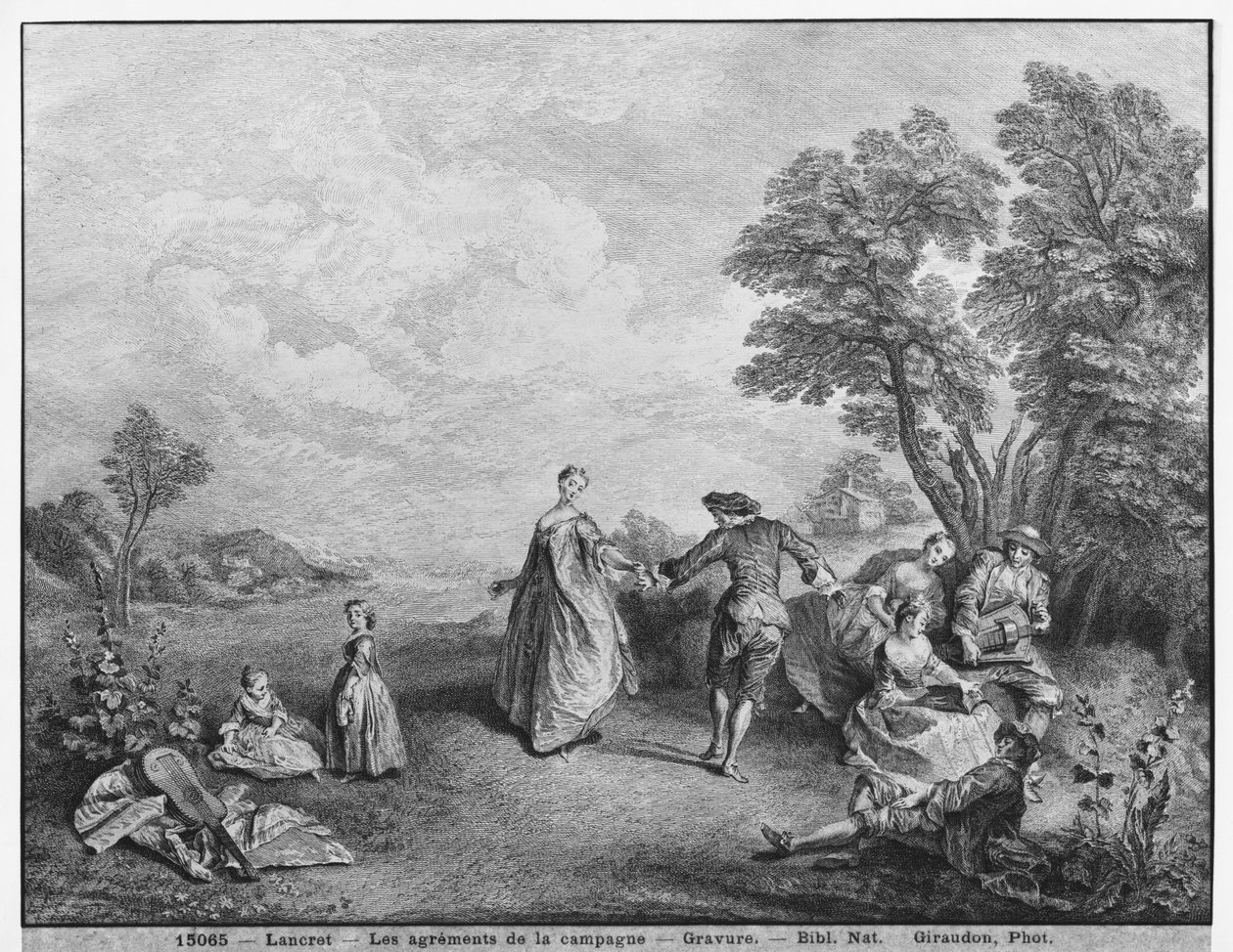 Die Freuden des Landlebens von Nicolas Lancret