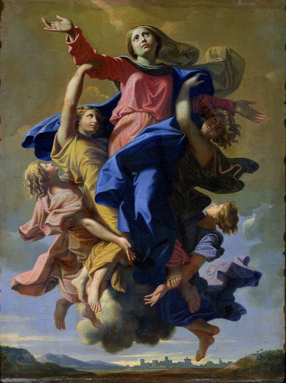 Mariä Himmelfahrt, 1649-50 von Nicolas Poussin