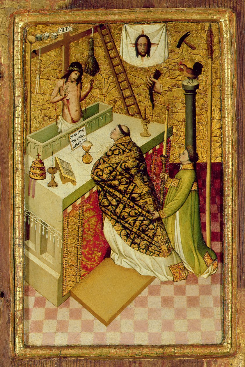 Die Messe des Heiligen Gregor von Nicolas Frances