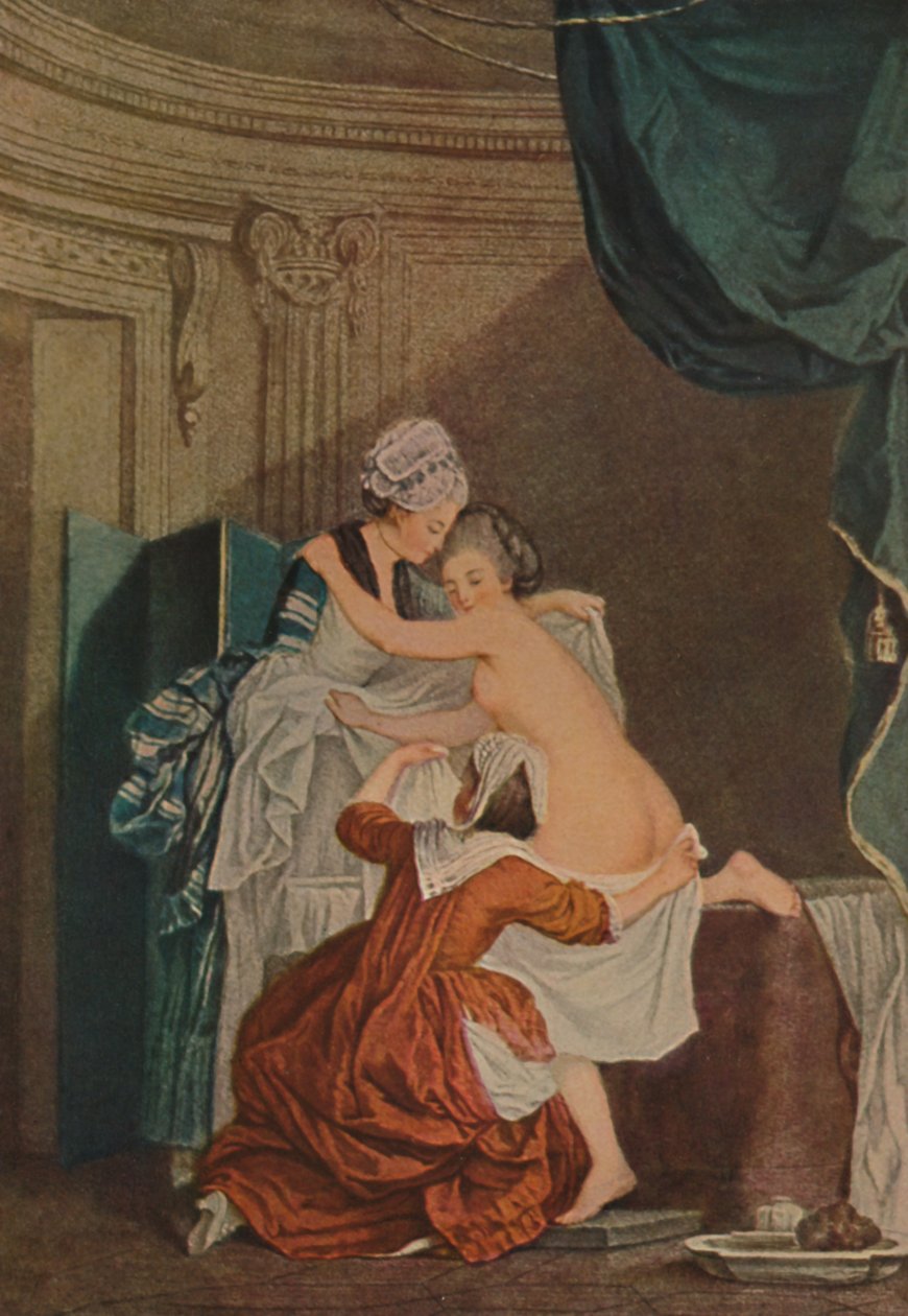 Le Bain, Das Bad, ca. 1770-1810, 1913 von Nicolas Francois Regnault