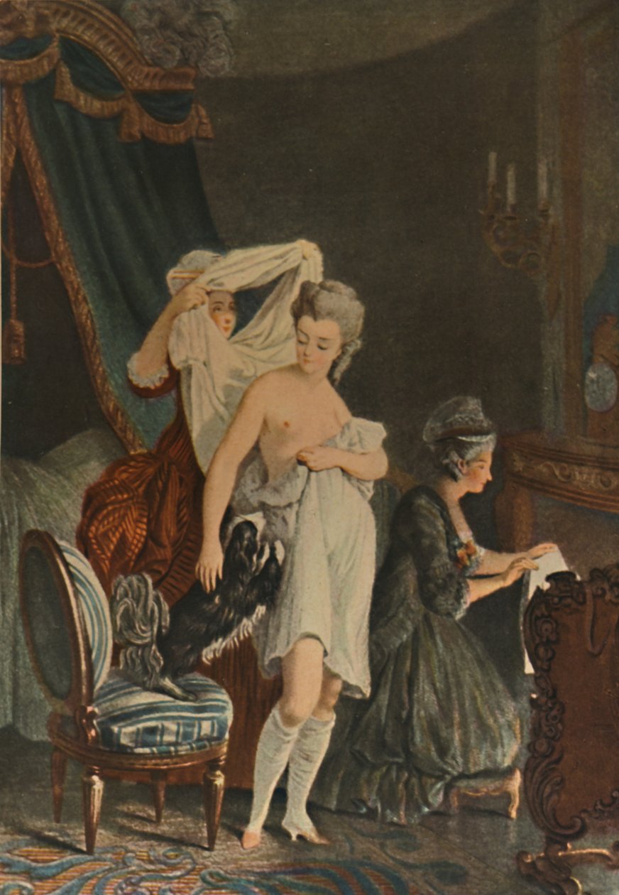 Le Lever, Aufstehen, ca. 1770-1810, 1913 von Nicolas Francois Regnault