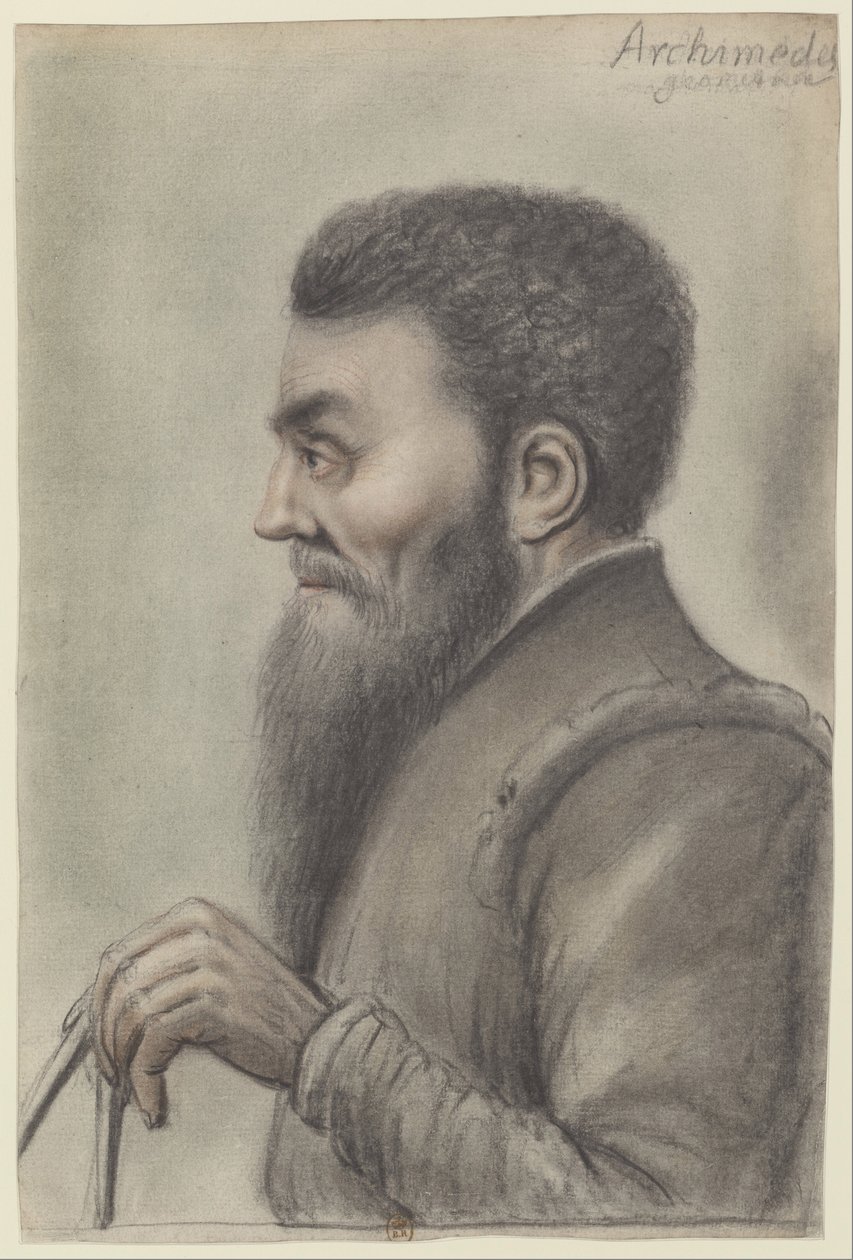 Archimedes, zwischen 1601 und 1641 von Nicolas Lagneau