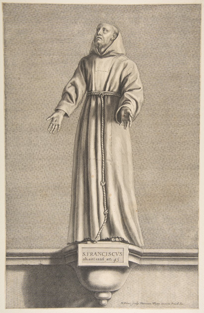 St. Franziskus von Nicolas Pitau