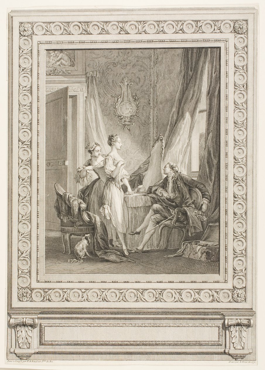 Ankleiden von Nicolas Ponce