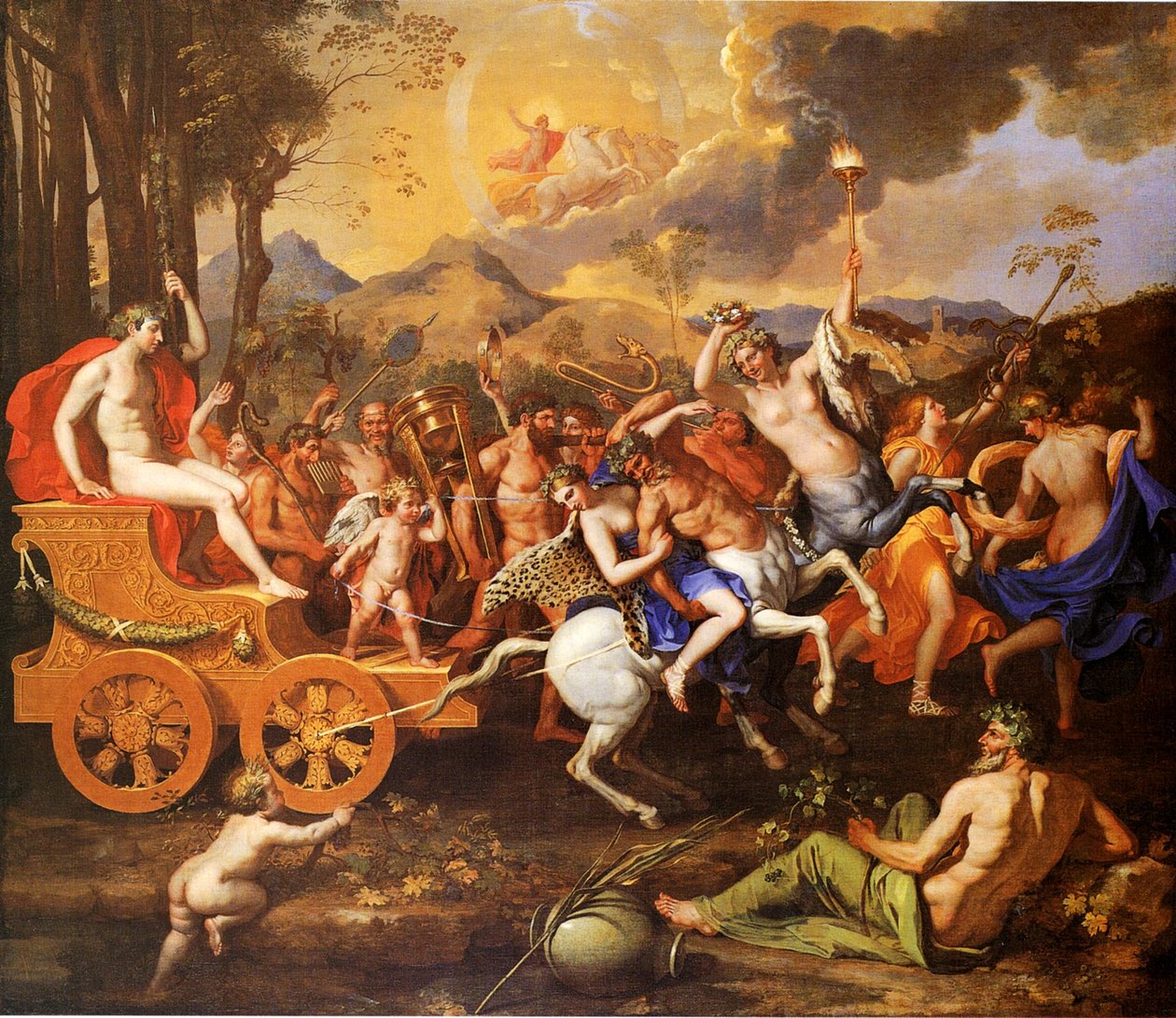 Der Triumph des Bacchus von Nicolas Poussin