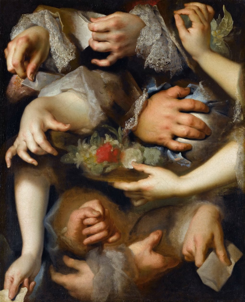 Studie von Händen von Nicolas de Largillière
