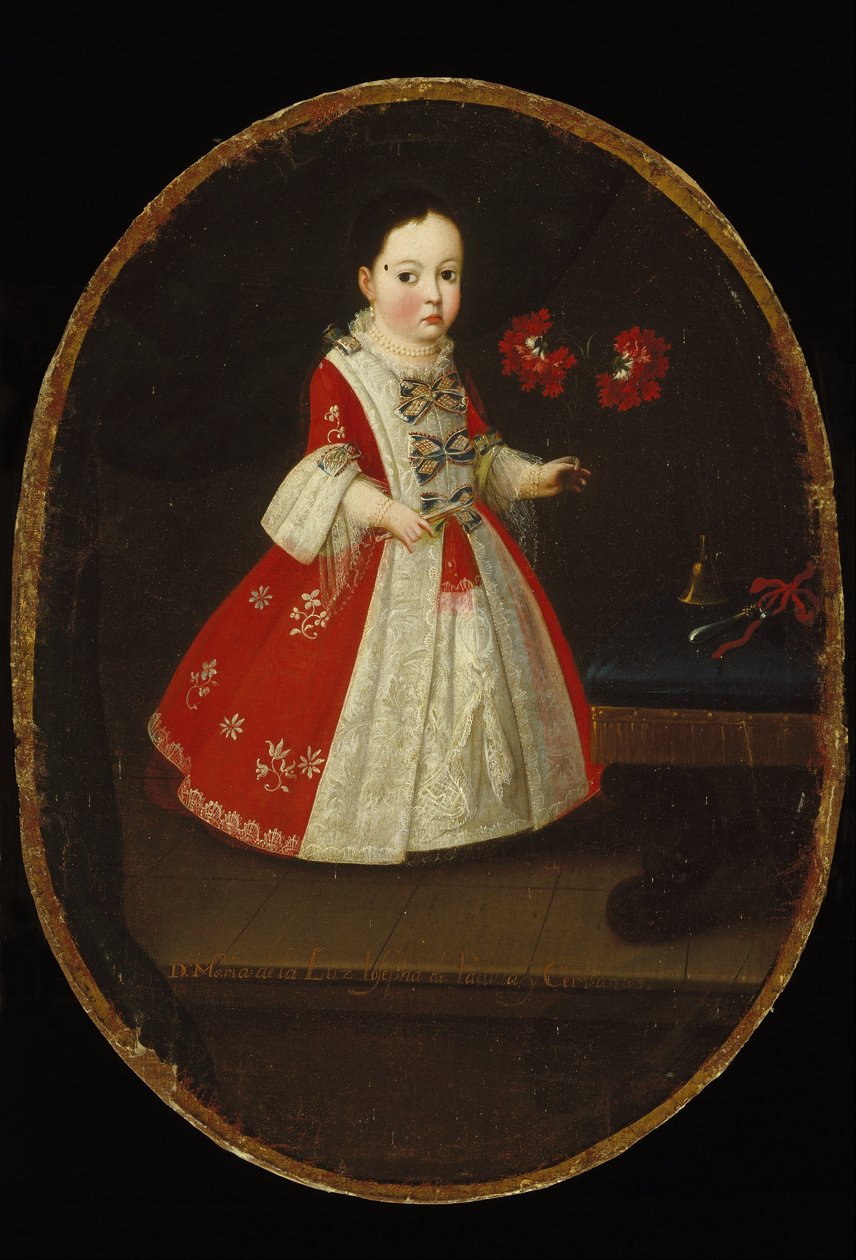 Doña María de la Luz Padilla y (Gómez de) Cervantes von Nicolás Enríquez