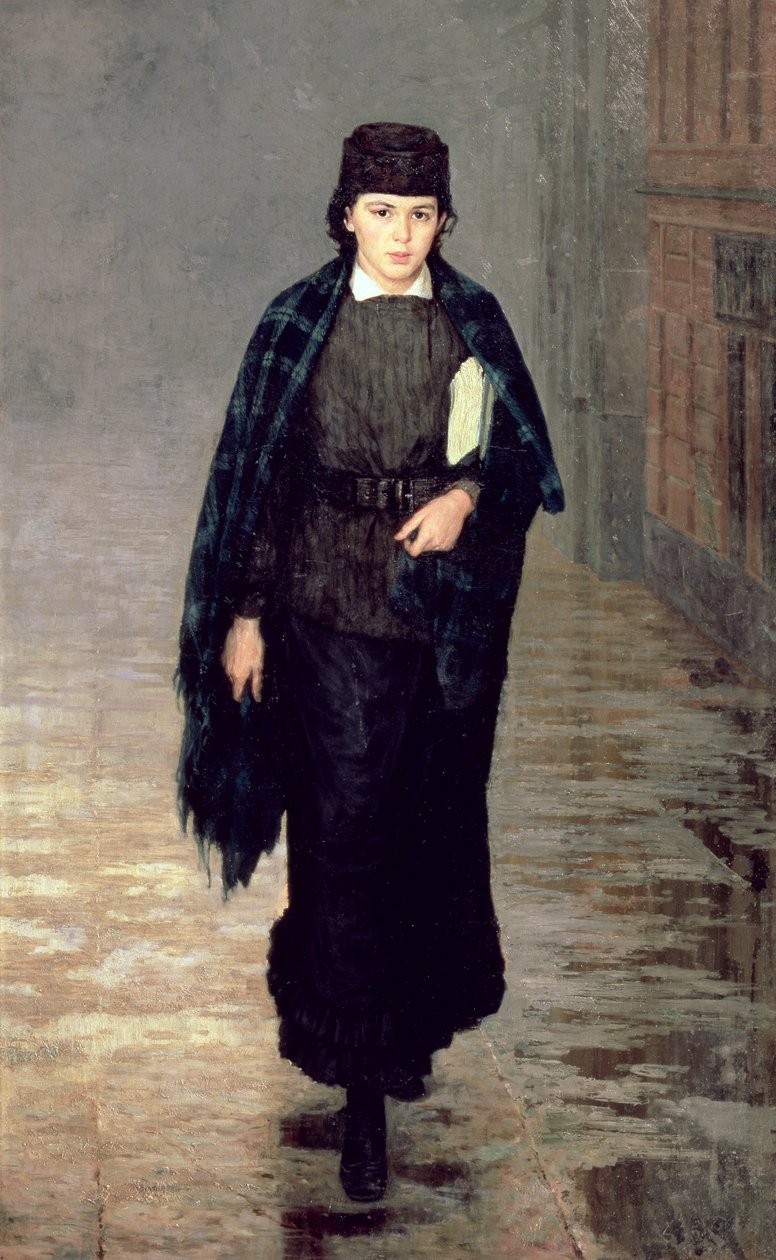 Ein Student, 1883 von Nikolai Aleksandrovich Yaroshenko