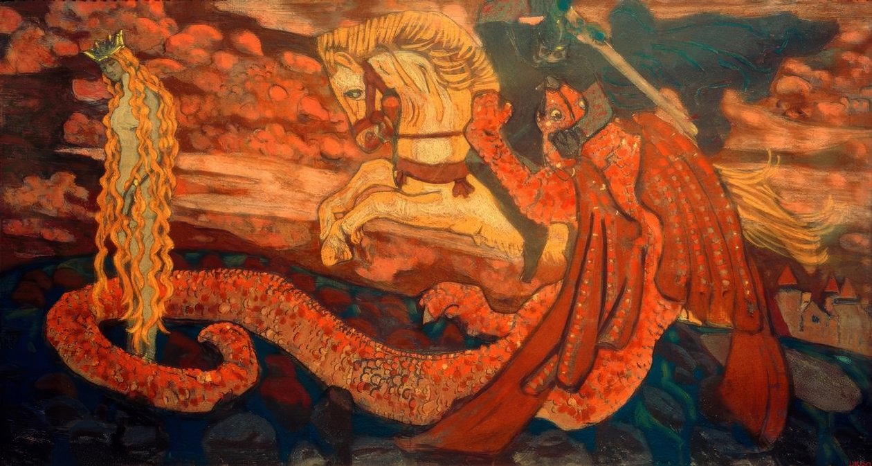 Zmiewna (Die Tochter des Drachen) von Nikolai Konstantinowitsch Roerich