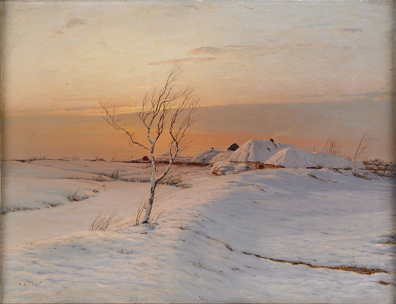 Winterabend von Nikolai Nikanorovich Dubovskoy