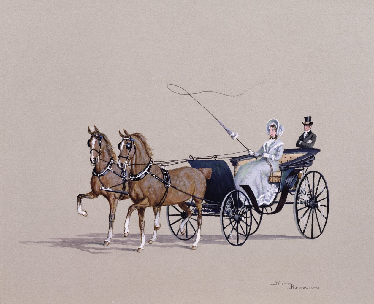 Park Phaeton, 1972 von Ninetta Butterworth