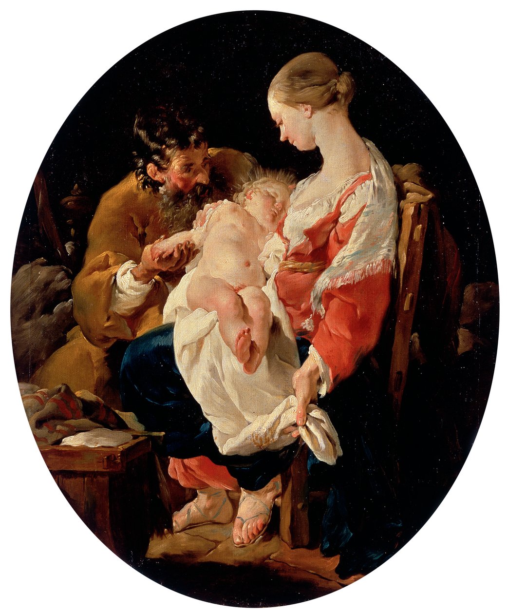 Die Heilige Familie von Noel Halle