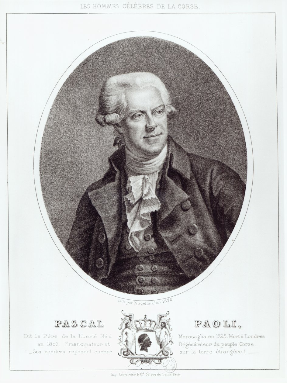Pascal Paoli, 1872 von Novellini
