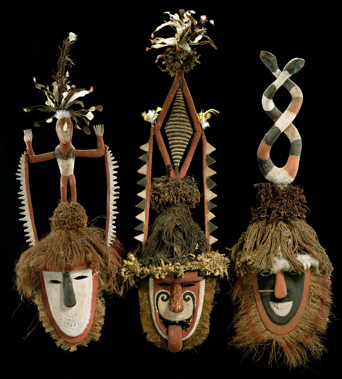 Tanzmasken, Tolai, Neubritannien von Oceanic