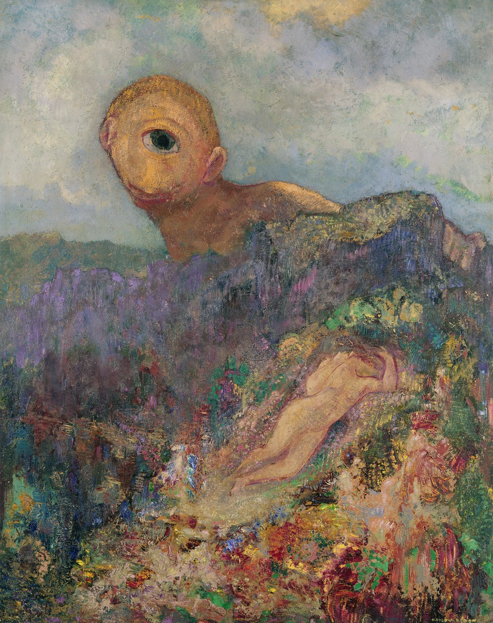 Der Zyklop, ca. 1914 von Odilon Redon