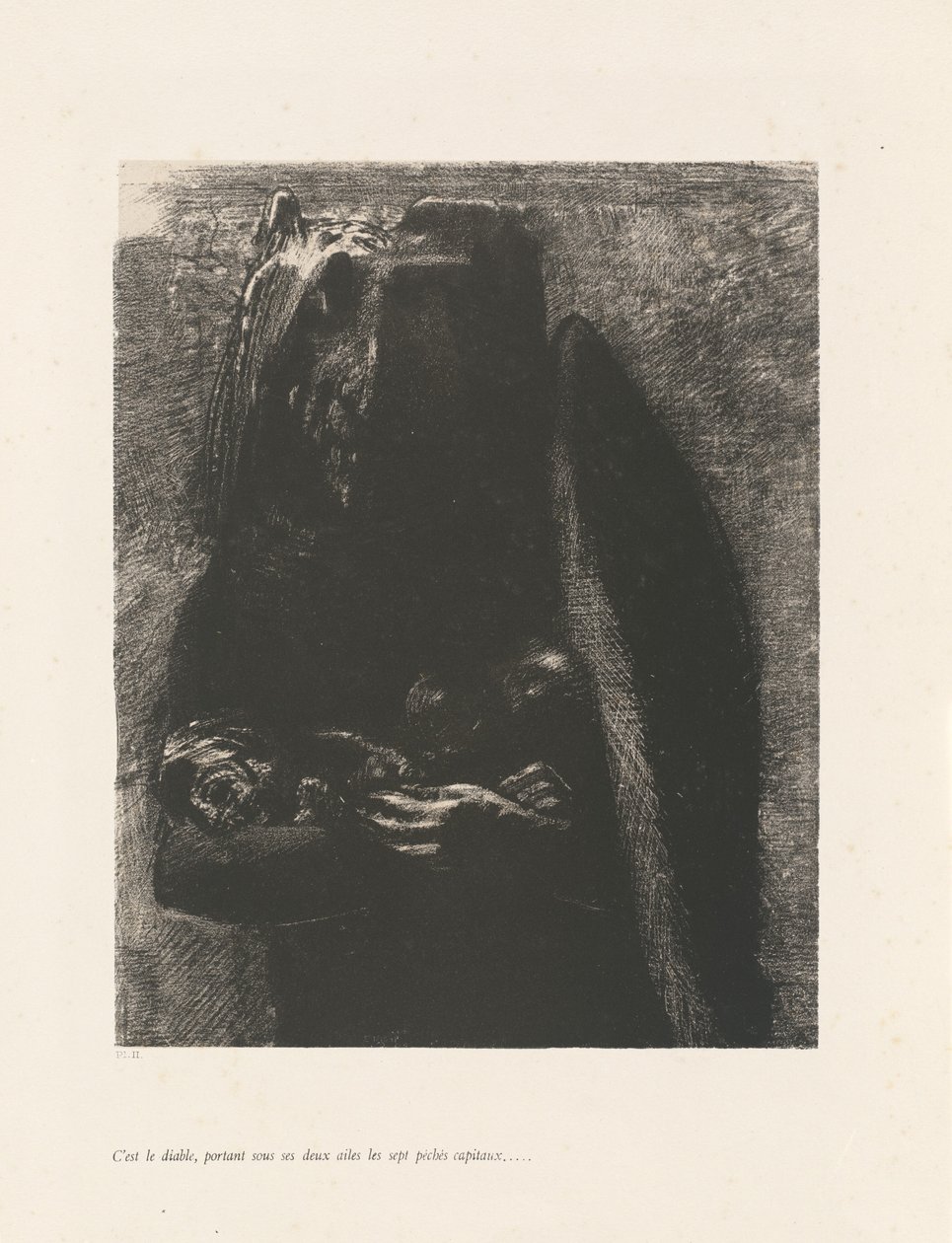 Es ist der Teufel von Odilon Redon