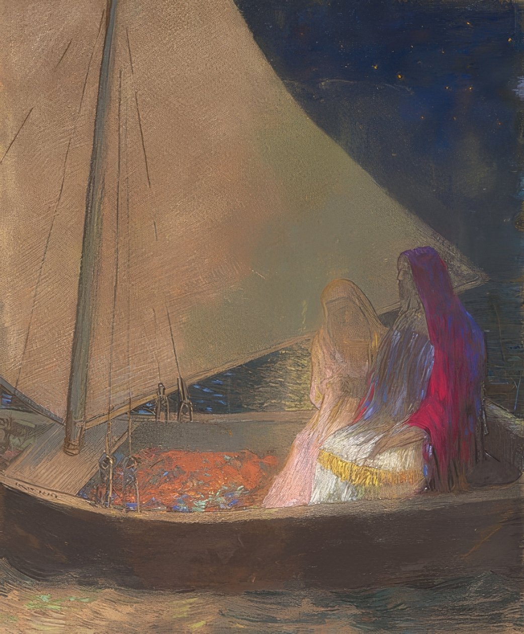 Die Bark von Odilon Redon