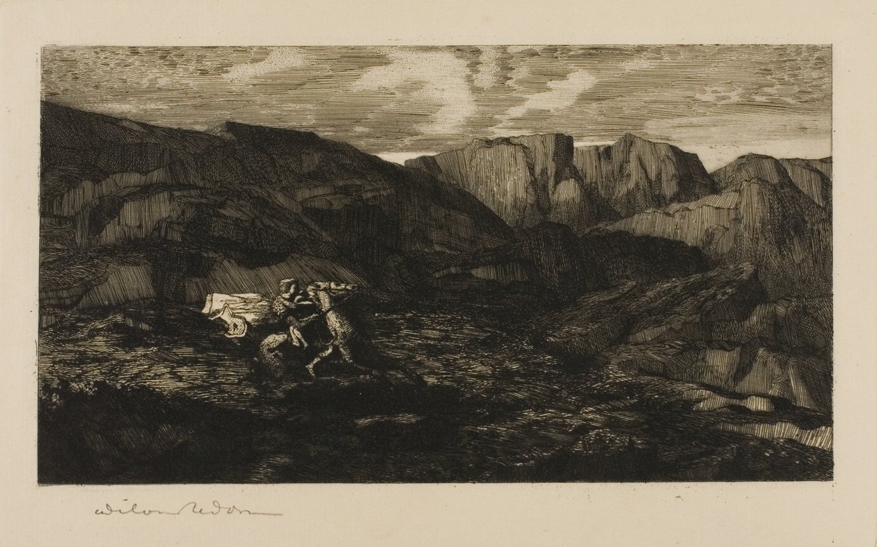 Angst von Odilon Redon